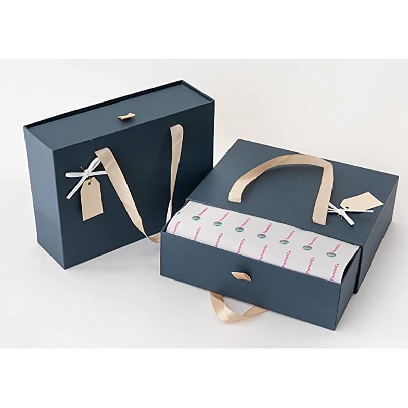 Подарочная коробка Parentco- представленная коробка с крышкой на улице- элегантная маленькая подарочная коробка- Подарочная коробка для подарков, свадьба, годовщина, детский душ, шоколад&больше- легко открыть&Close- Темно-синий